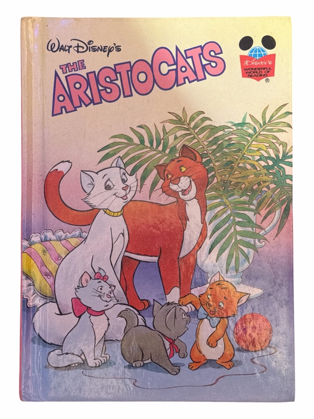 Disney's The Aristocats Wonderful World of Reading Hardcover Vintage Book